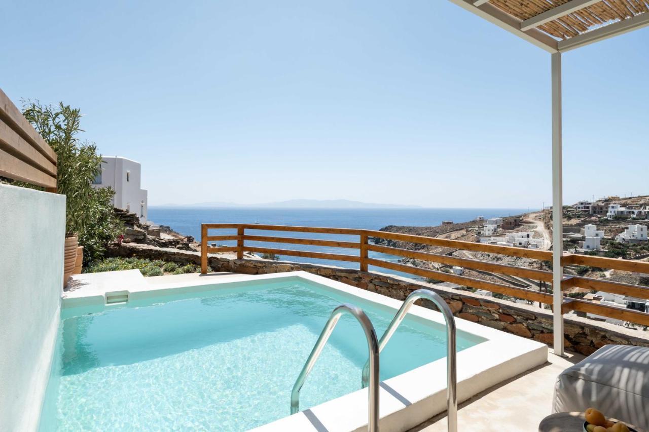 Aura Villas Tinos Agios Romanos Bagian luar foto
