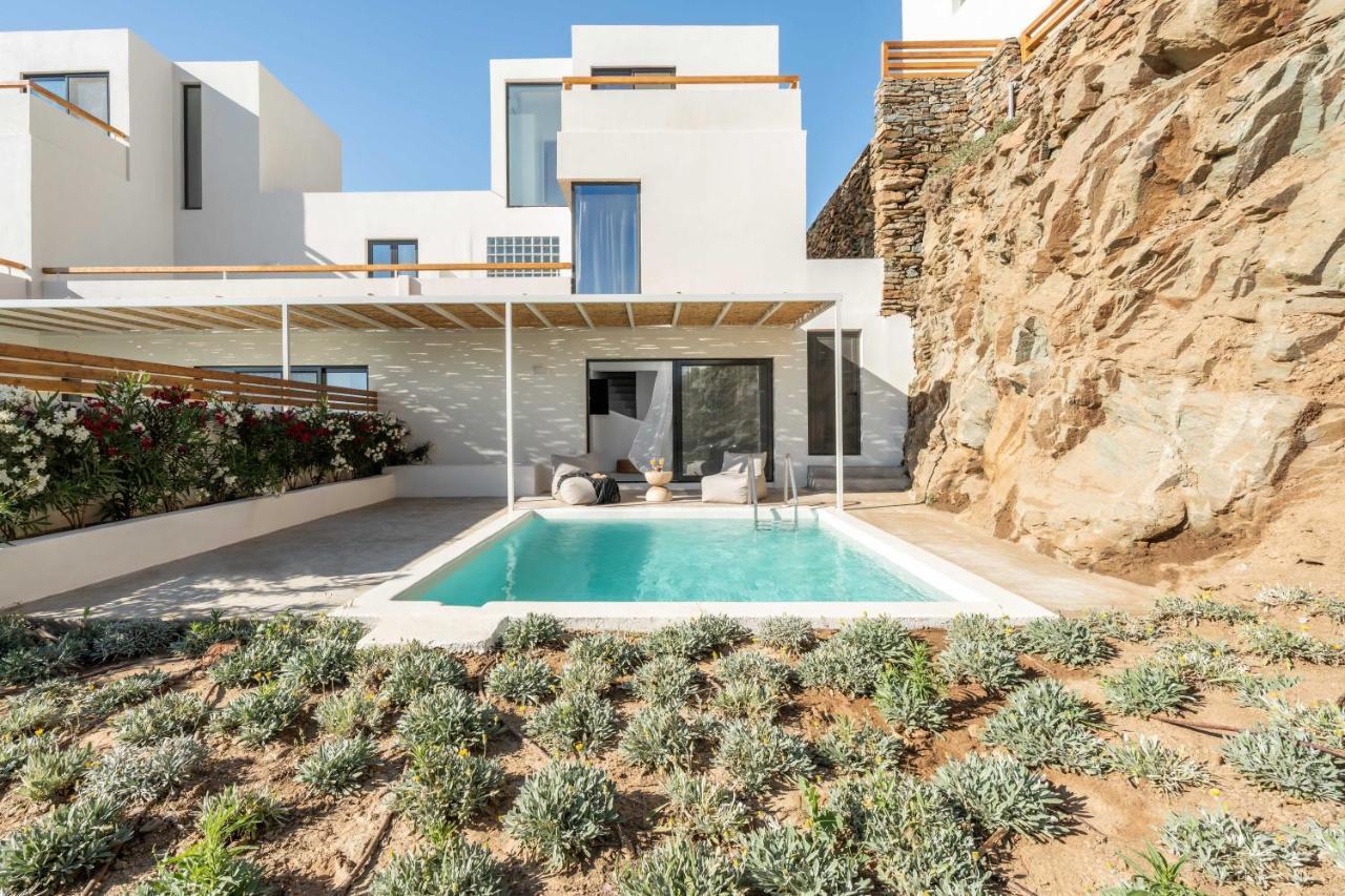Aura Villas Tinos Agios Romanos Bagian luar foto
