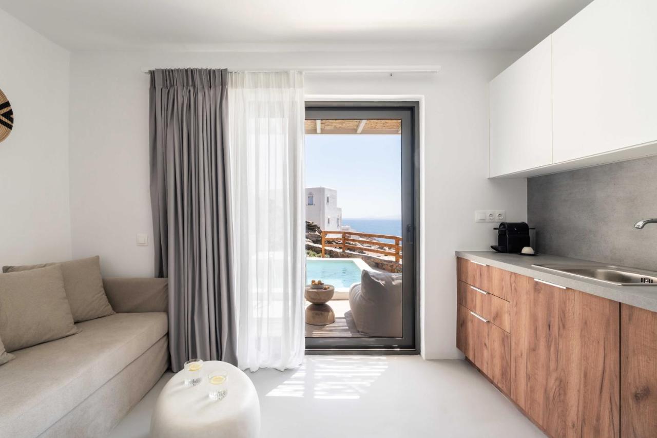 Aura Villas Tinos Agios Romanos Bagian luar foto