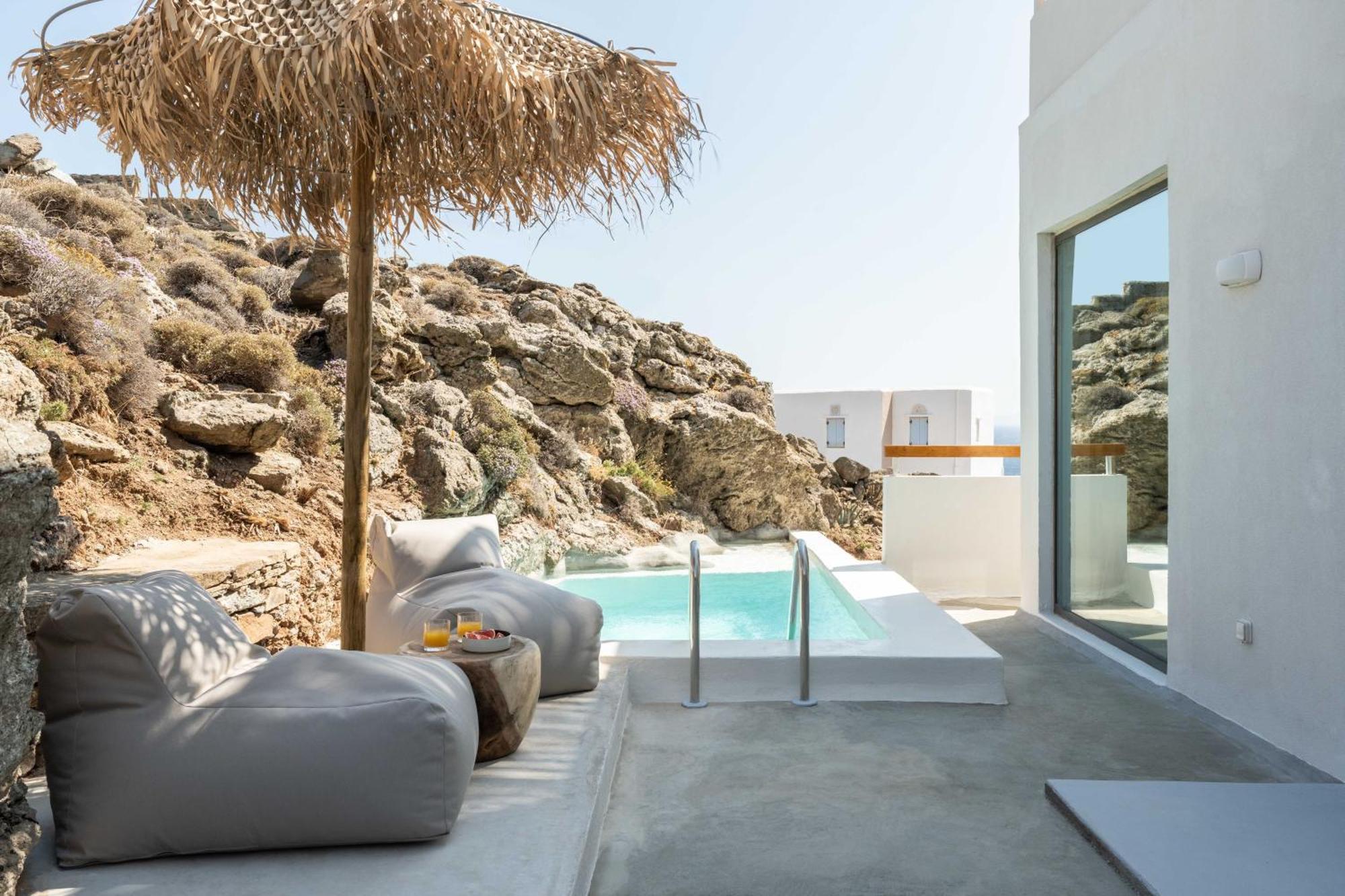 Aura Villas Tinos Agios Romanos Bagian luar foto