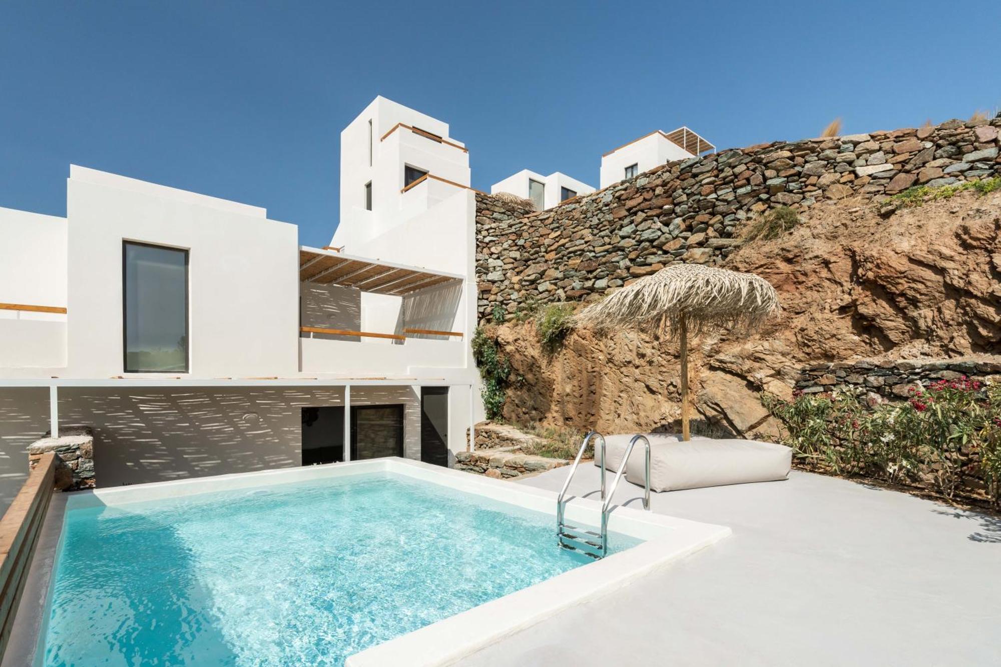 Aura Villas Tinos Agios Romanos Bagian luar foto